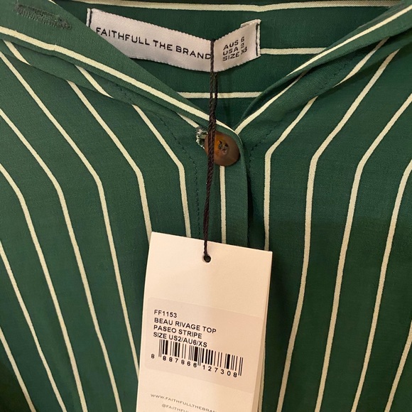 Faithfull the brand - NWT - wrap top - Picture 2 of 2